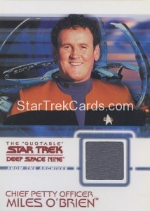 The Quotable Star Trek Deep Space Nine Card C6