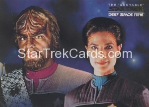 The Quotable Star Trek Deep Space Nine Card DSN3