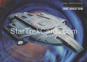 The Quotable Star Trek Deep Space Nine Card DSN5