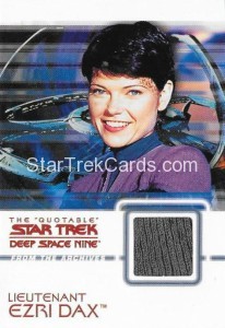 The Quotable Star Trek Deep Space Nine Trading Card C8 Grey