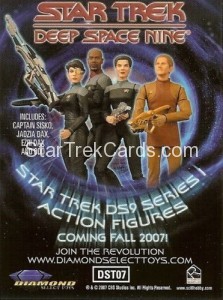 The Quotable Star Trek Deep Space Nine Trading Card DST07 Back