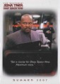 The Quotable Star Trek Deep Space Nine Trading Card P1