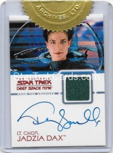 The Quotable Star Trek Deep Space Nine Trading Card Terry Farrell Autograph Costume