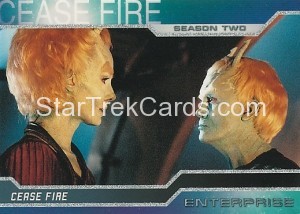 Enterprise Season Two Trading Card Parallel 128E