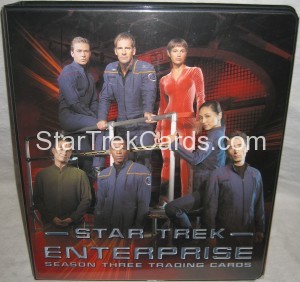 Star Trek Enterprise Season Three Trading Card Binder