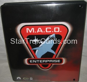 Star Trek Enterprise Season Three Trading Card Binder Back