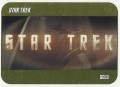 2014 Star Trek Movies Trading Card 2009 Movie Gold 1