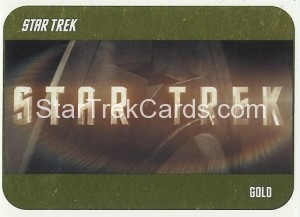 2014 Star Trek Movies Trading Card 2009 Movie Gold 1