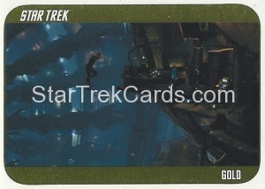 2014 Star Trek Movies Trading Card 2009 Movie Gold 100