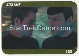 2014 Star Trek Movies Trading Card 2009 Movie Gold 105