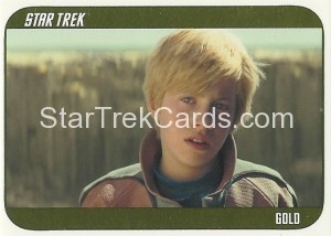 2014 Star Trek Movies Trading Card 2009 Movie Gold 14