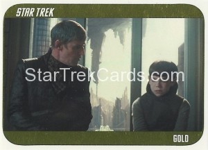 2014 Star Trek Movies Trading Card 2009 Movie Gold 16