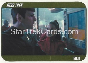 2014 Star Trek Movies Trading Card 2009 Movie Gold 32