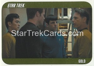 2014 Star Trek Movies Trading Card 2009 Movie Gold 47