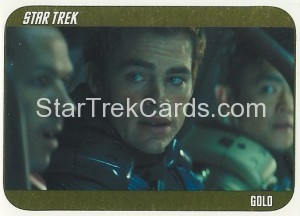 2014 Star Trek Movies Trading Card 2009 Movie Gold 49