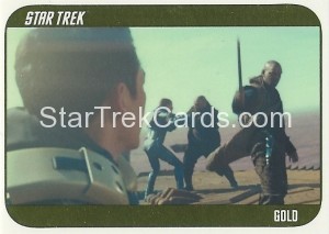 2014 Star Trek Movies Trading Card 2009 Movie Gold 54