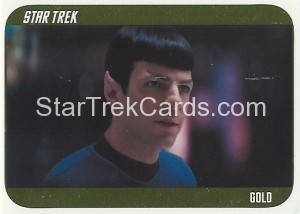 2014 Star Trek Movies Trading Card 2009 Movie Gold 57