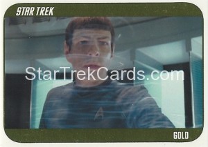 2014 Star Trek Movies Trading Card 2009 Movie Gold 63
