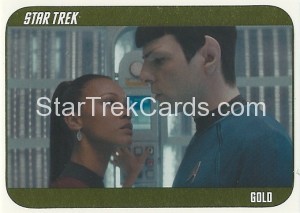 2014 Star Trek Movies Trading Card 2009 Movie Gold 65