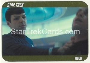 2014 Star Trek Movies Trading Card 2009 Movie Gold 68