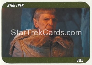 2014 Star Trek Movies Trading Card 2009 Movie Gold 72