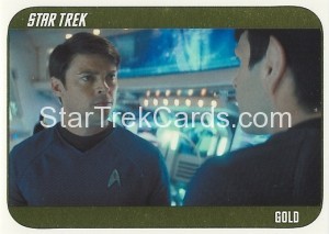 2014 Star Trek Movies Trading Card 2009 Movie Gold 77