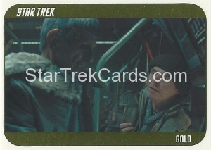 2014 Star Trek Movies Trading Card 2009 Movie Gold 80