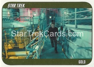 2014 Star Trek Movies Trading Card 2009 Movie Gold 84