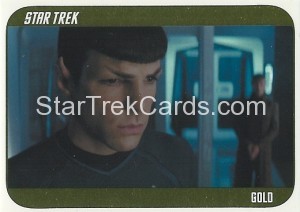 2014 Star Trek Movies Trading Card 2009 Movie Gold 87