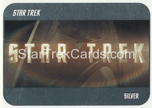 2014 Star Trek Movies Trading Card 2009 Movie Silver 1