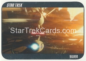 2014 Star Trek Movies Trading Card 2009 Movie Silver 12