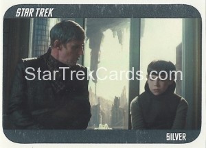2014 Star Trek Movies Trading Card 2009 Movie Silver 16