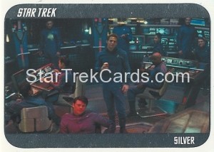 2014 Star Trek Movies Trading Card 2009 Movie Silver 28