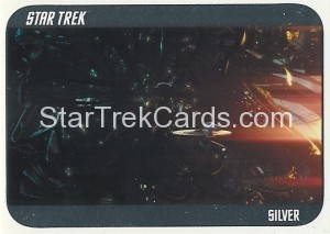 2014 Star Trek Movies Trading Card 2009 Movie Silver 3