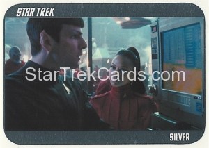 2014 Star Trek Movies Trading Card 2009 Movie Silver 32
