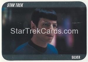 2014 Star Trek Movies Trading Card 2009 Movie Silver 57
