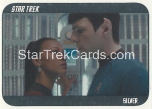 2014 Star Trek Movies Trading Card 2009 Movie Silver 65