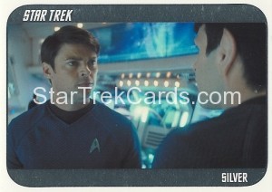 2014 Star Trek Movies Trading Card 2009 Movie Silver 77