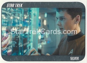 2014 Star Trek Movies Trading Card 2009 Movie Silver 88