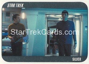 2014 Star Trek Movies Trading Card 2009 Movie Silver 89