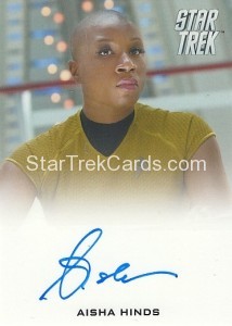 2014 Star Trek Movies Trading Card Autograph Aisha Hinds