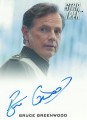 2014 Star Trek Movies Trading Card Autograph Bruce Greenwood