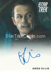 2014 Star Trek Movies Trading Card Autograph Greg Ellis