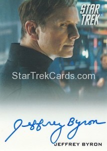 2014 Star Trek Movies Trading Card Autograph Jeffrey Byron