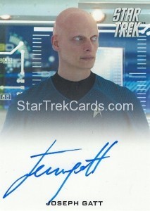 2014 Star Trek Movies Trading Card Autograph Joseph Gatt