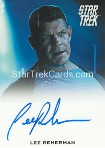 2014 Star Trek Movies Trading Card Autograph Lee Reherman