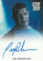 2014 Star Trek Movies Trading Card Autograph Lee Reherman