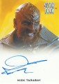 2014 Star Trek Movies Trading Card Autograph Nick Tarabay