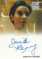 2014 Star Trek Movies Trading Card Autograph Sonita Henry