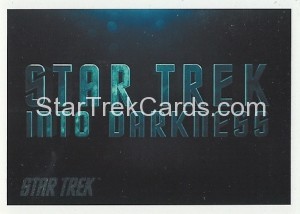 2014 Star Trek Movies Trading Card STID Silver 1
